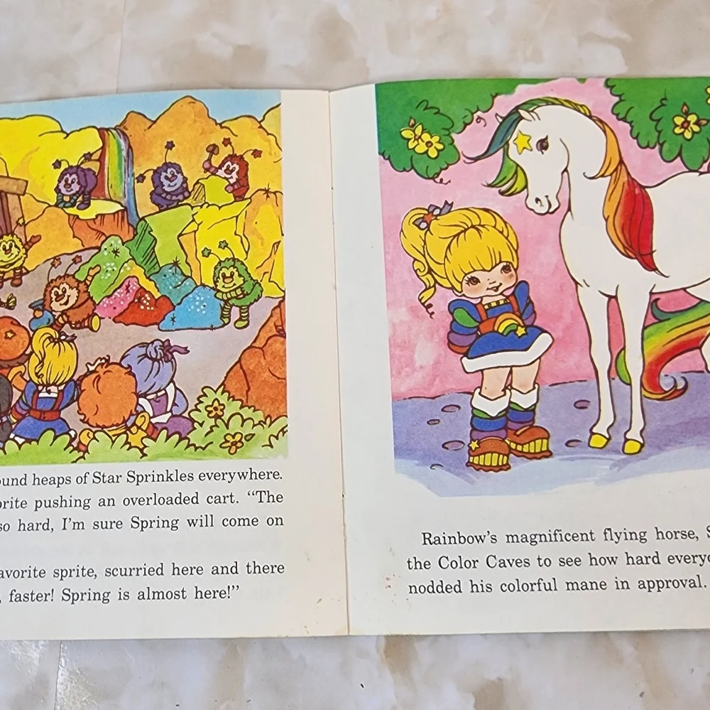 Vintage Rainbow Brite Book